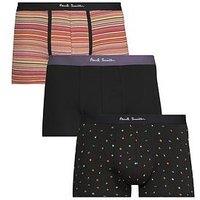 Ps Paul Smith 3 Stripe & Dots Pack Trunks - Multi