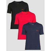 Hugo Bodywear Regular Fit 3 Pack T-Shirt - Assorted