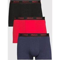 Hugo Bodywear 3 Pack Triplet Trunks - Multi