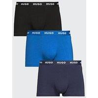 Hugo Bodywear 3 Pack Triplet Trunks - Blue