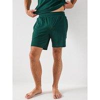 Hugo Laze Loungewear Shorts - Green