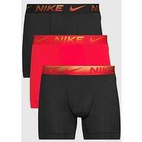 Nike Essential Micro 3 Pack Boxer Briefs - Multi