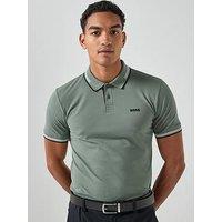 Boss Mens Golf Paul Polo Shirt - Green