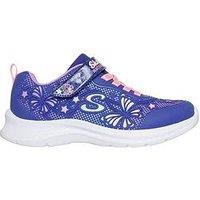 Skechers Flower Theme Water Repellent Sneaker With Gore And Strap - Navy