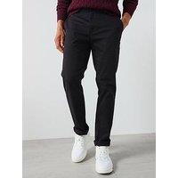 Tommy Hilfiger Core Denton Essential Twill Chino Trousers - Black