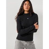 Calvin Klein Jeans Turtleneck Jumper - Black