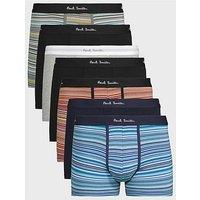 Ps Paul Smith 7 Pack Signature Stripe Trunks - Assorted