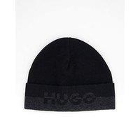 Hugo Xiviso Hat Large Logo Hat - Black
