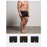 Badrhino 3 Pack Multi Band Trunks - Black