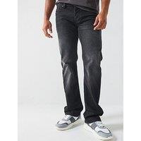 Diesel Larkee Straight Fit Jeans - Black