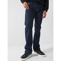 Diesel Larkee Straight Fit Jeans - Dark Blue