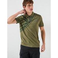 Lacoste Tennis Performance Polo Shirt- Khaki