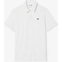 Lacoste Golf Performance Polo Shirt - Cream