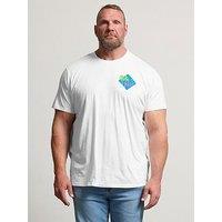 Badrhino Malibu Graphic T-Shirt - White