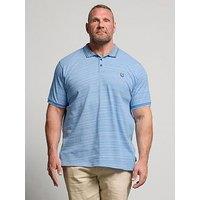 Badrhino Jacquard Polo Shirt - Blue