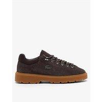 Lacoste Baseshot Suede Winter Trainers - Brown