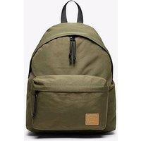 Lacoste Canvas Backpack- Khaki