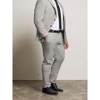 Badrhino Plain Suit Trousers 29 - Grey