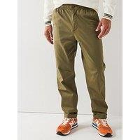 Lacoste Elastic Waist Stretch Chino Trousers- Green