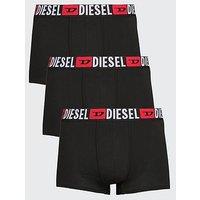 Diesel Damien 3 Pack Boxers - Black