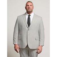 Badrhino Suit Jacket Long - Grey