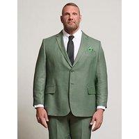 Badrhino Textured Suit Jacket Regular - Green