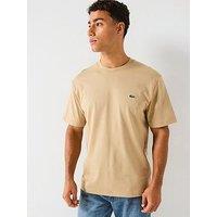 Lacoste Mid Weight Cotton T-Shirt - Beige