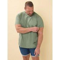 Badrhino Lesley Textured T-Shirt - Green