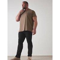 Badrhino Tapered Fit Stretch Jean 32" - Black