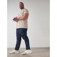 Badrhino Tapered Fit Stretch Jeans 30" - Blue