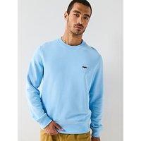 Lacoste Landscape Crocodile Sweatshirt - Blue