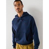 Lacoste Loose Fit Hoodie - Navy