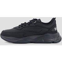 Hugo Leon Run Pu Trainers - Black