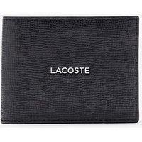 Lacoste Leather Wallet- Black