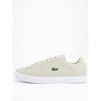 Lacoste Lerond Set Gold Croc Trainers - Natural