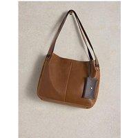 White Stuff Hettie Leather Tote - Beige