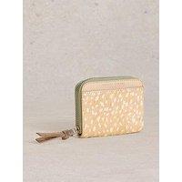 White Stuff Cerys Zip Around Purse - Beige