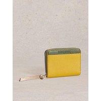 White Stuff Cerys Zip Around Purse - Yellow
