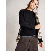 White Stuff Katie Jumper - Black