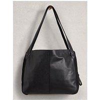White Stuff Hettie Leather Tote - Black