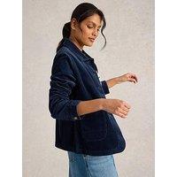 White Stuff Carrie Cord Jacket - Navy