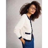 White Stuff Charlotte Cardi - Beige