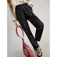 White Stuff Twister Chino Trouser - Black