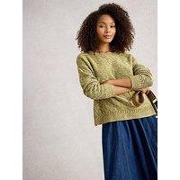White Stuff Victoria Jumper - Chartreuse