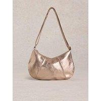 White Stuff Lucy Leather Bag - Gold