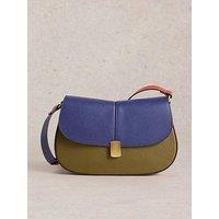 White Stuff Silvy Lock Crossbody Bag - Blue
