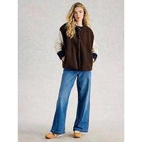 White Stuff Borg Gilet - Brown