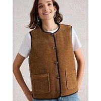 White Stuff Emma Reversible Gilet - Black