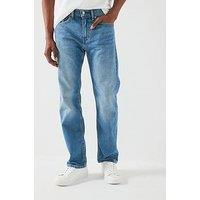 Levi'S 505 Regular Fit Jeans - Hats Off - Light Blue