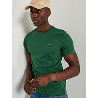 Levi'S Original Housemark Logo Short Sleeve T-Shirt- Green